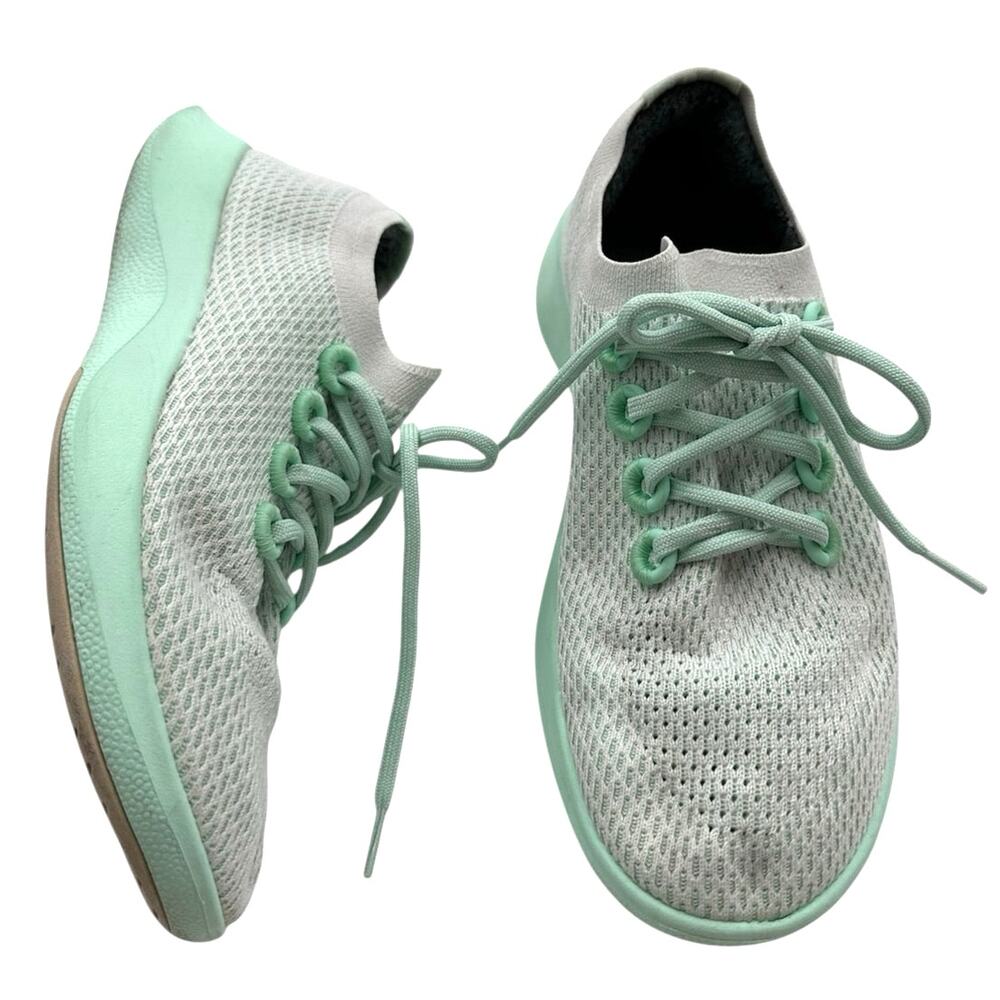 Allbirds | Women's Tree Dashers Sneakers Limited Edition Cyclone Mint Size 11